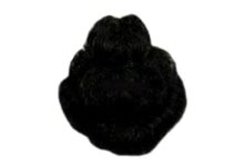 krishna gallery Laddu Gopal Shinning Hair - Size 0-1, Black.