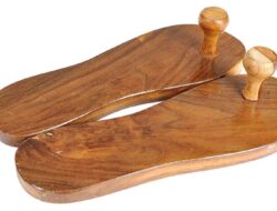 Unisex Wooden Kharam Khadau !! Paduka !! Charan Paduka !! Wooden Khadau !! Wooden Paduka