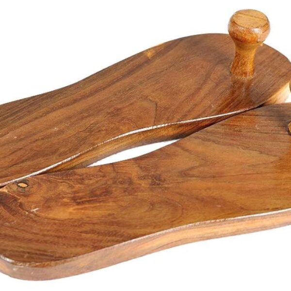 Unisex Wooden Kharam Khadau !! Paduka !! Charan Paduka !! Wooden Khadau !! Wooden Paduka