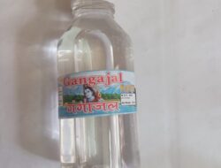 Gangajal The Purest Holy Water Directly from Gangotri Valley for Puja Purposes 100 ml bottle