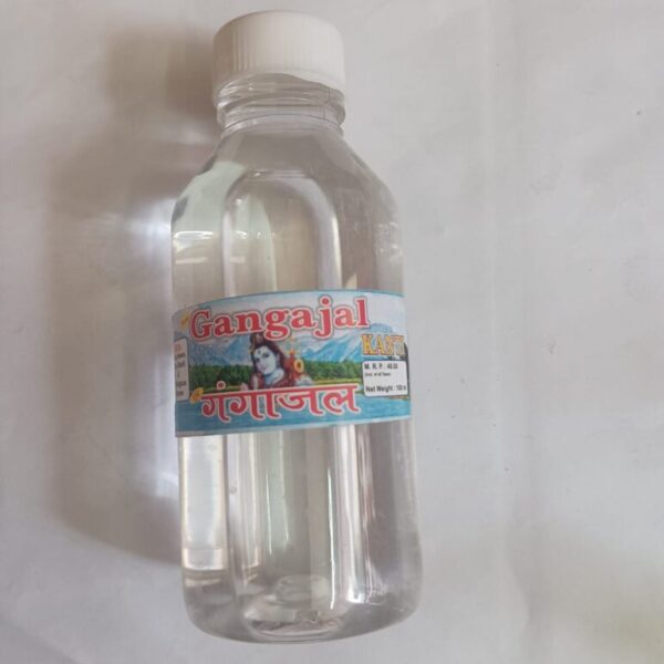 Gangajal The Purest Holy Water Directly from Gangotri Valley for Puja Purposes 100 ml bottle