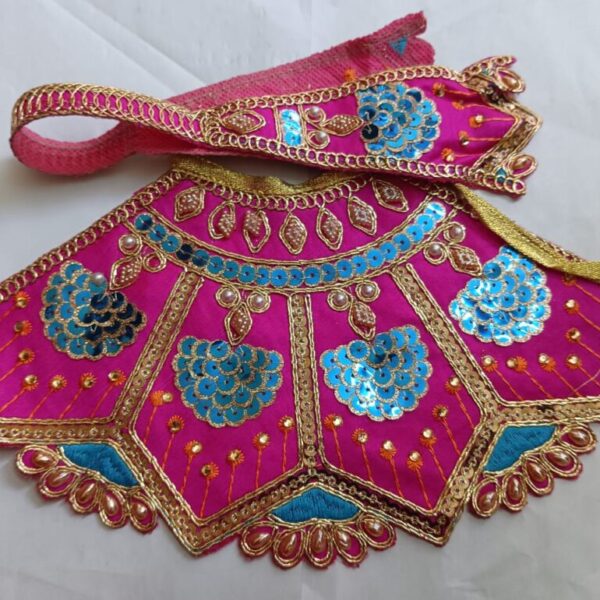 MATA Rani Dress l Lehanga Patka l Poshak for Durga MATA Devi Ji for 3 number mata rani (Copy)