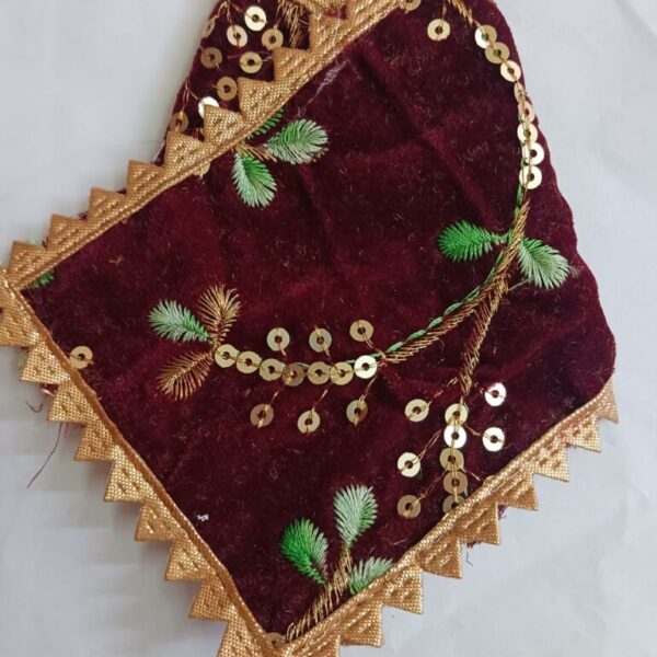 Beautifully Embroidery Shirdi Saibaba Vastra Poshak 6 inches