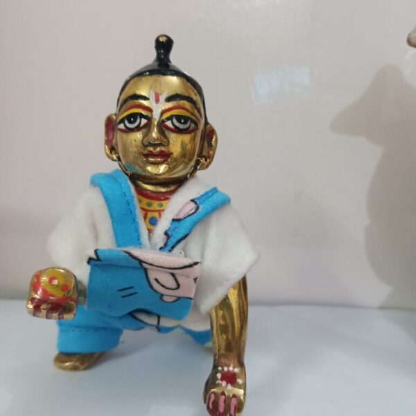 Kanha ji dungree dress for 0-1 no. laddu gopal