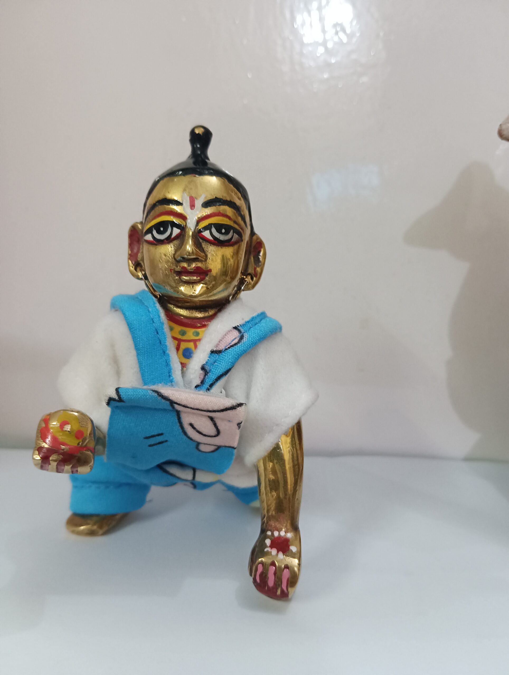 Kanha ji dungree dress for 0-1 no. laddu gopal