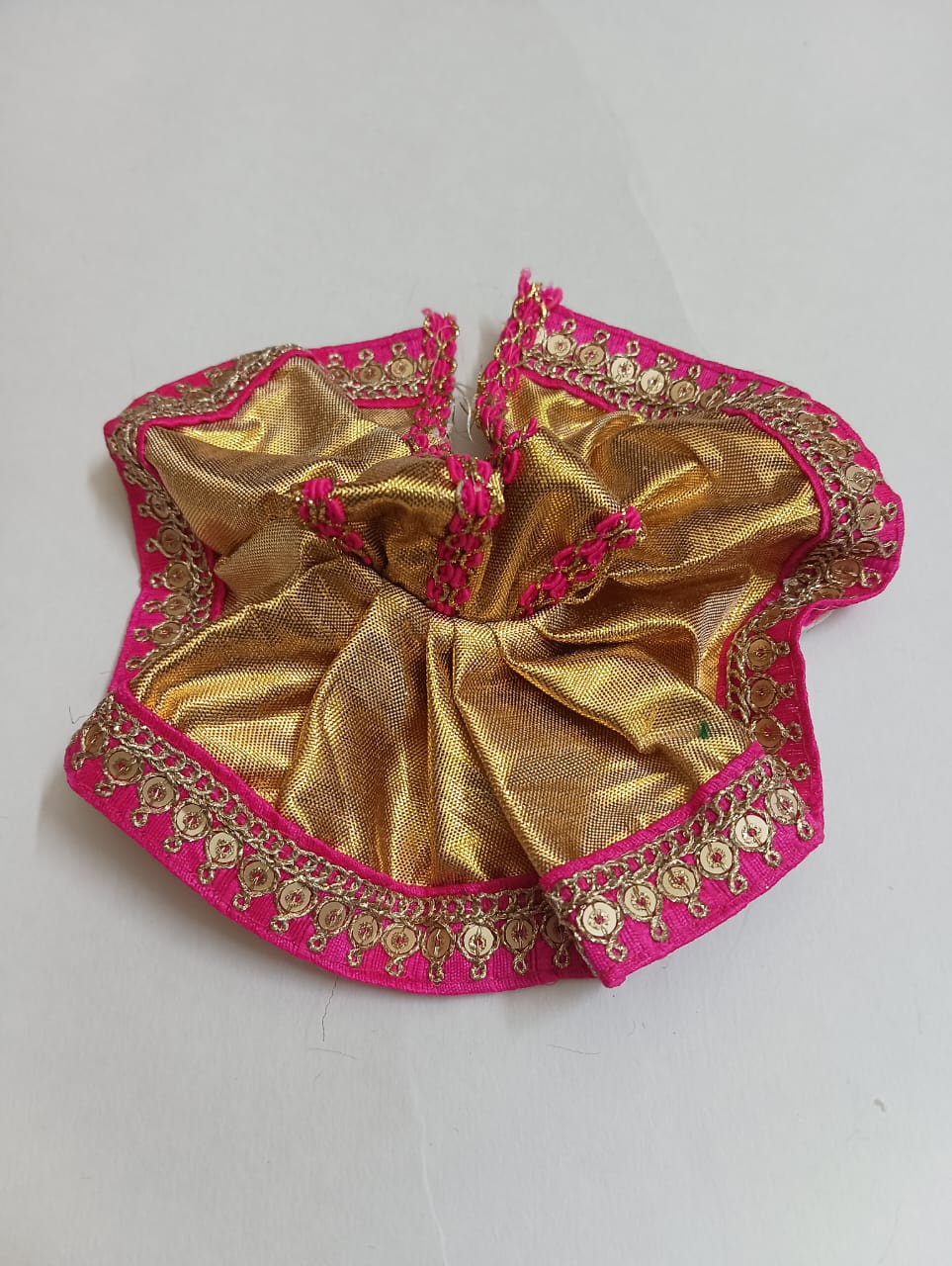 Kanha ji frock 2 no. laddu gopal golden