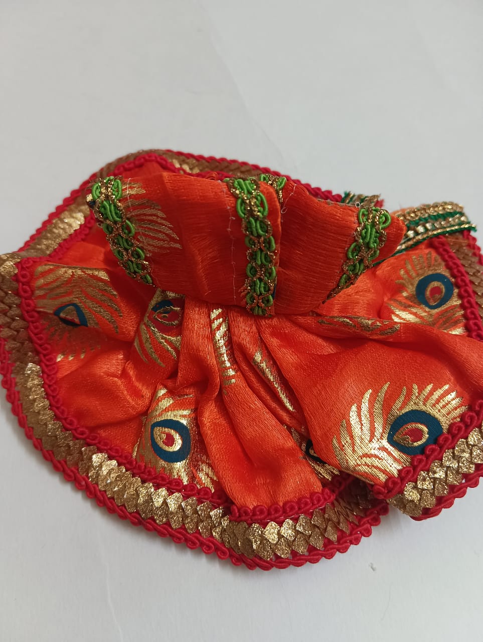 Kanha ji frock 2 no. laddu gopal orange