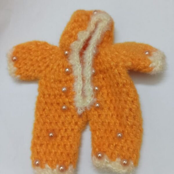 Kanha ji monkey suit for 6 no. laddu gopal woolen