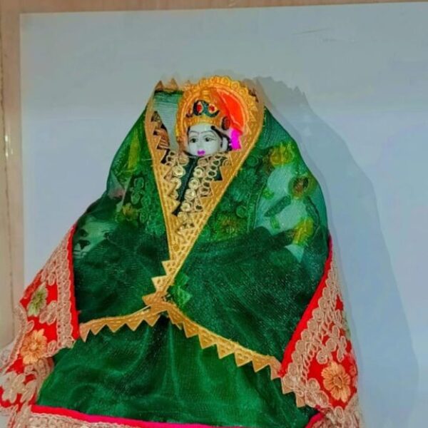 MATA Rani Vastra, Devi MATA Poshak, Durga MATA Dress, Radha Rani Poshak 6 no.