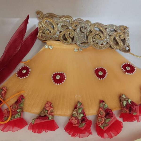 MATA Rani Vastra, Devi MATA Poshak, Durga MATA Dress, Radha Rani Poshak 7 no.