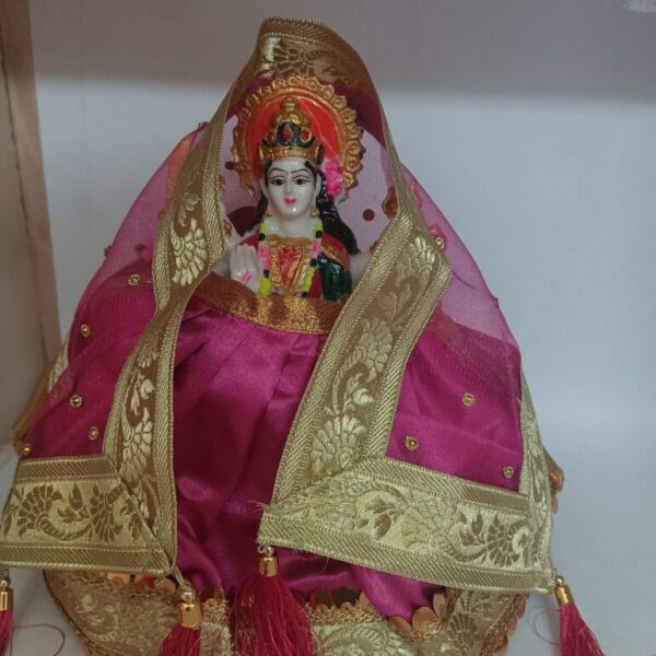 MATA Rani Vastra, Devi MATA Poshak, Durga MATA Dress, Radha Rani Poshak 6 no.