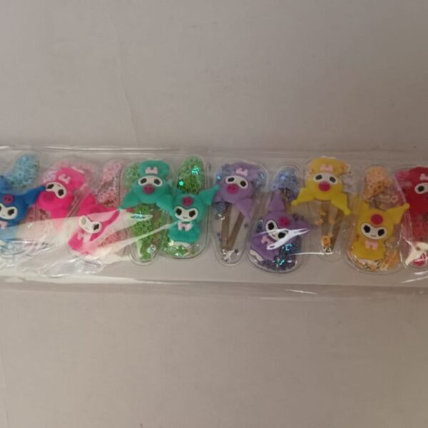 TIC TAC Clips Hair Accessories (Pack of 6 pairs)