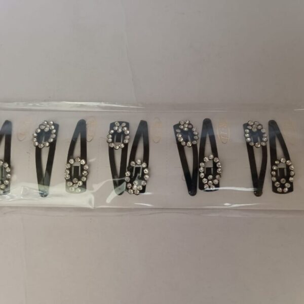 TIC TAC Clips Hair Accessories (Pack of 6 pairs)