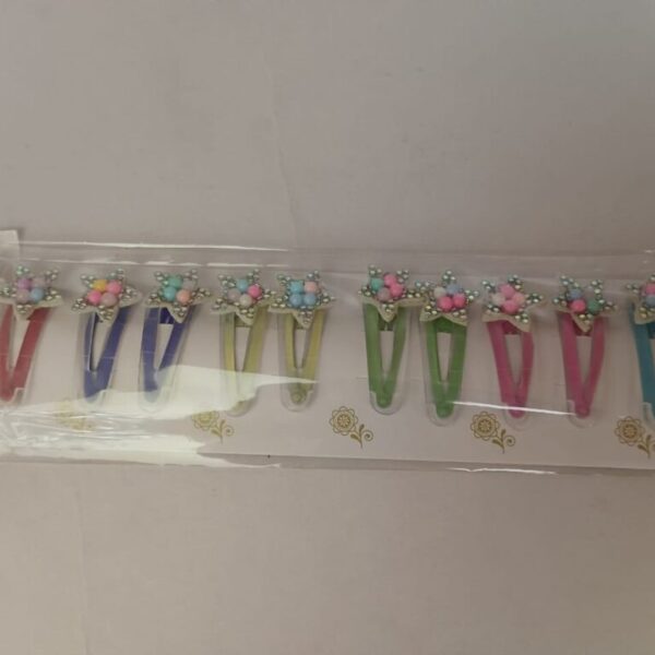 TIC TAC Clips Hair Accessories (Pack of 6 pairs)