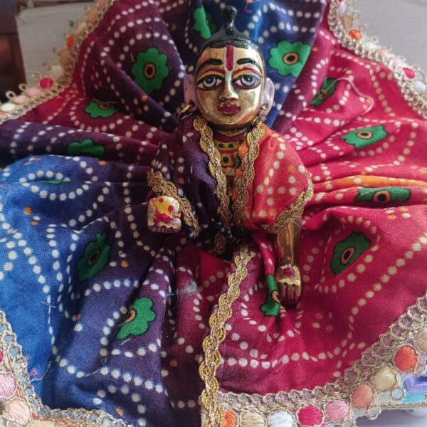 Kanha ji cotton frock 5 no. laddu gopal