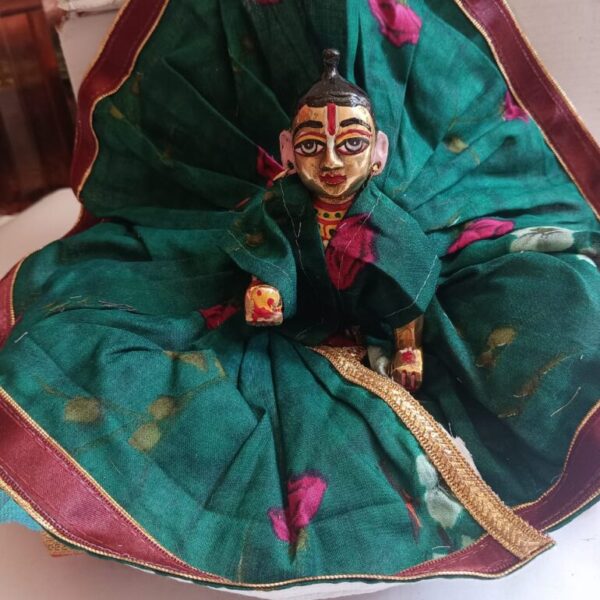 Kanha ji cotton frock 5 no. laddu gopal