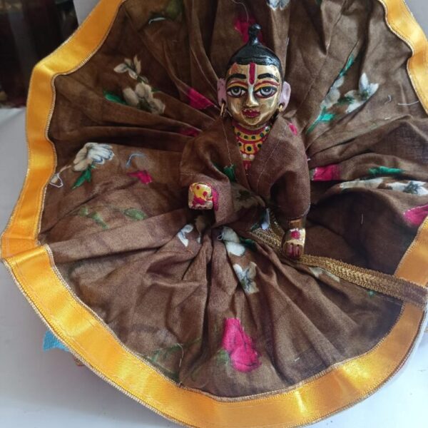 Kanha ji cotton frock 5 no. laddu gopal