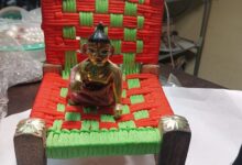 Kanha ji wooden chair for size 0-3