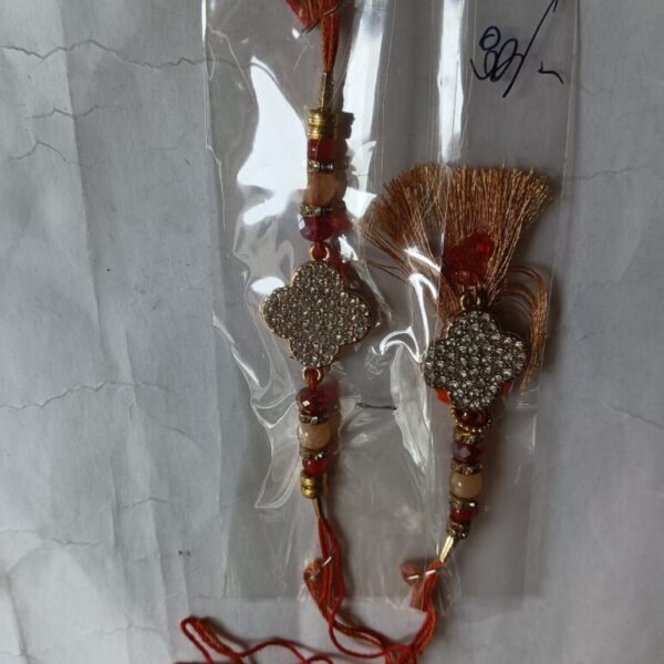 rakhi for bhaiya bhabhi | bhaiya bhabhi rakhi set | rakhi for brother and bhabhi combo | rakhi for bhabhi :LUMBA RAKHI |combo rakhi with roli chawal