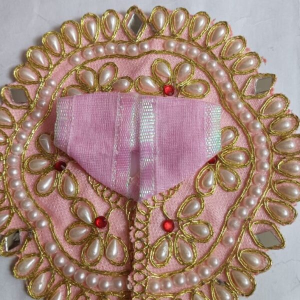 Janmasthmi special Kanha ji/laddu gopal fancy frock 1 no. light pink