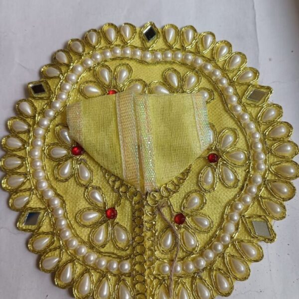 Janmasthmi special Kanha ji/laddu gopal fancy frock 1 no. yellow