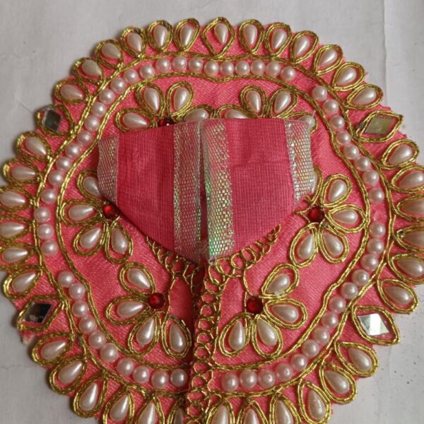 Janmasthmi special Kanha ji/laddu gopal fancy frock 1 no. peach